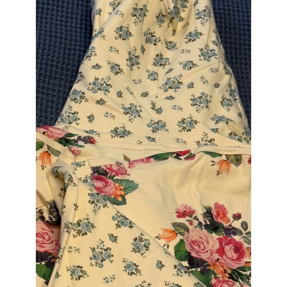 Ampersand Avenue Golden Hour Garden University Hoodie Floral Lace Trim 3XL NEW - Picture 11 of 12